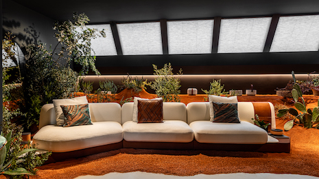 Bentley Home entered the office furnishings market this year, presenting a six-piece collection during Milan Design Week. Image courtesy of Bentley Home