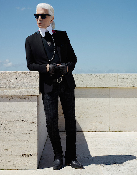 Fendi's photo tribute to Karl Lagerfeld went up on Fendi.com right after his passing: "Thank you Karl for the most beautiful journey. - With all our love, Your Fendi family"