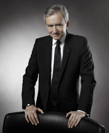 Bernard Arnault is chairman/CEO of LVMH
