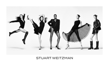 A film starring the talents will premiere next month. Image courtesy of Stuart Weitzman/Ned Rogers