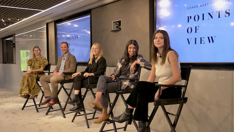 Editors Rebecca Misner, Jesse Ashlock, Erin Florio, Arati Menon and Lale Arikoglu chatted with panelists and guests at Condé Nast Traveler's Points of View Summit 2022. Image credit: Condé Nast Traveler